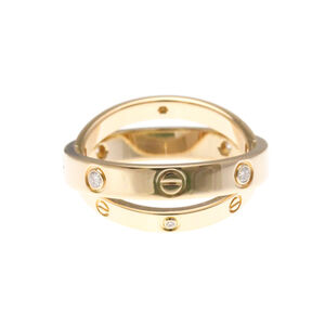 CARTIER 18k Gold Diamond Love Ring